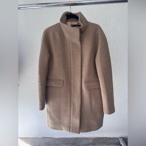 J.Crew Cocoon Coat in Italian Stadium-Cloth